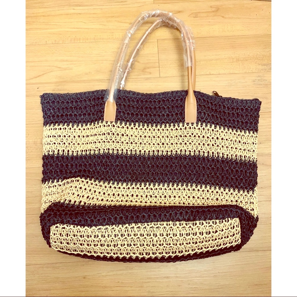 Straw Tote Bag